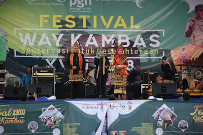 Festival Way Kambas ke-XVIII Tahun 2018 Resmi Dibuka