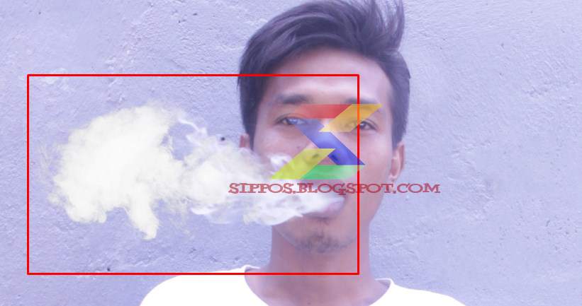 Cara Membuat Efek Asap Rokok Berwarna Terlihat Nyata 