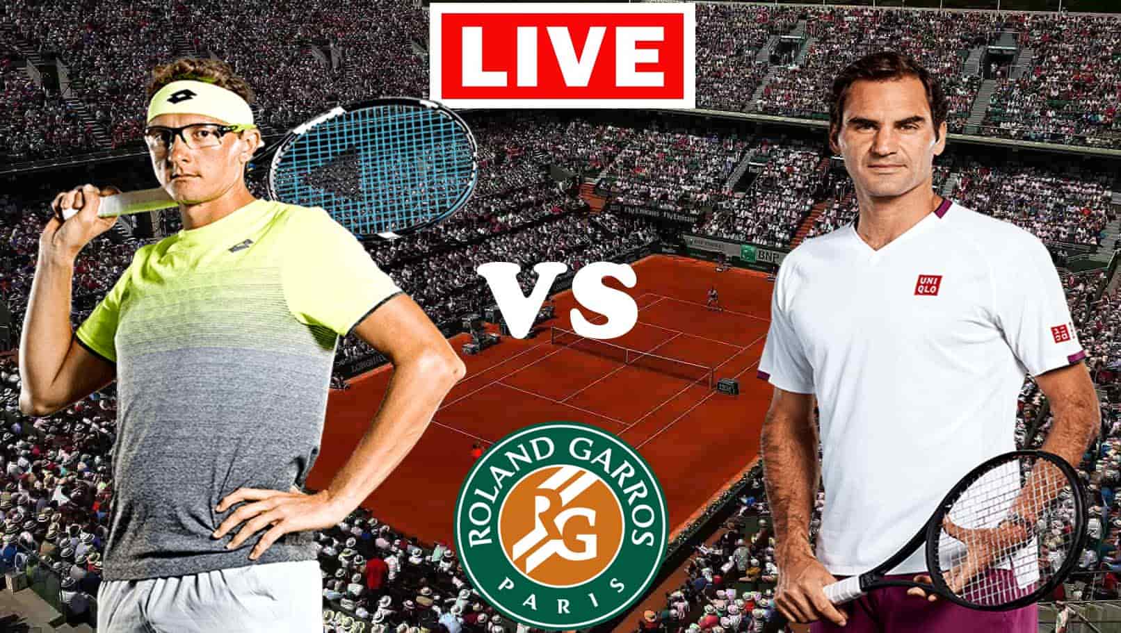 Denis Istomin vs. Roger Federer EN VIVO partido de Roland Garros.