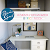 Reader Space:  A Neatly Organized Office Nook