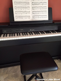 Playing a digital piano