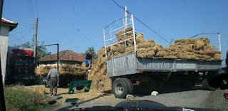 Village style of traffic jam