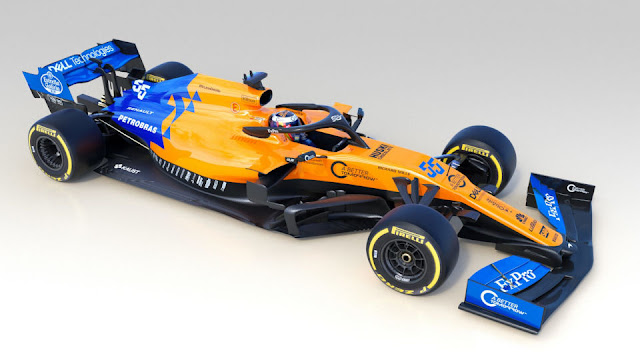 Formuła 1 2019 bolid McLaren