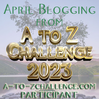 #AtoZChallenge 2023 badge