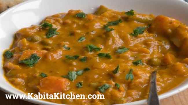 Mixed Vegetable Curry Recipe - Kabita Kitchen