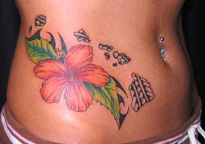 Flower Girl Tattoos Style