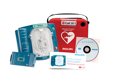Philips HeartStart Home AED Defibrillator with Slim Carry Situation