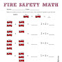 Fire Safety Math Worksheets For Preschool