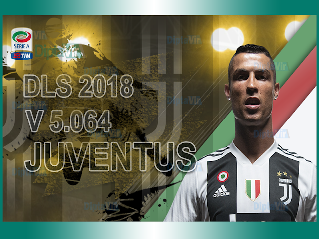  Sepindahnya Cristiano Ronaldo dari club Realmadrid menuju club Juventus Dream League Soccer 2018 MOD Juventus V 5.064 By Diptavir