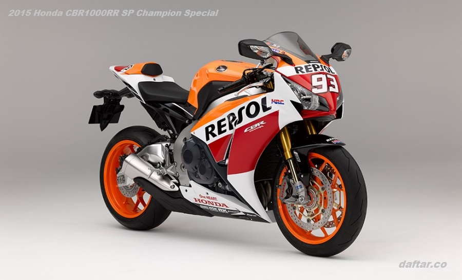 2015 Honda CBR1000RR SP Champion Special Limited Edition
