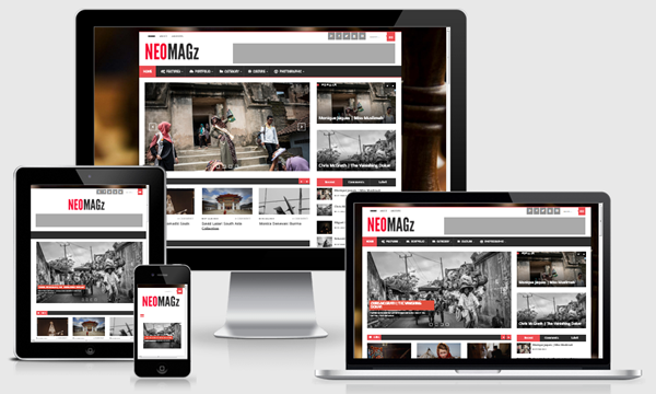  NEOMAGz Responsive Blogger Template