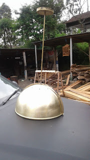 LAMPU KERAJINAN TEMBAGA,LAMPU KERAJINAN KUNINGAN