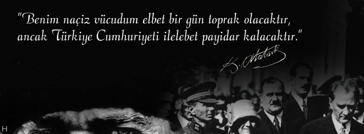 Atatürk facebook cover photos - atatürk facebook zaman tüneli kapak resmi