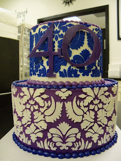 40th Bithday Cake Image for Woman