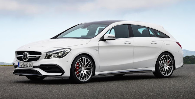 メルセデスベンツ AMG CLA45シューティングブレーク　マイナーモデルチェンジ　2017