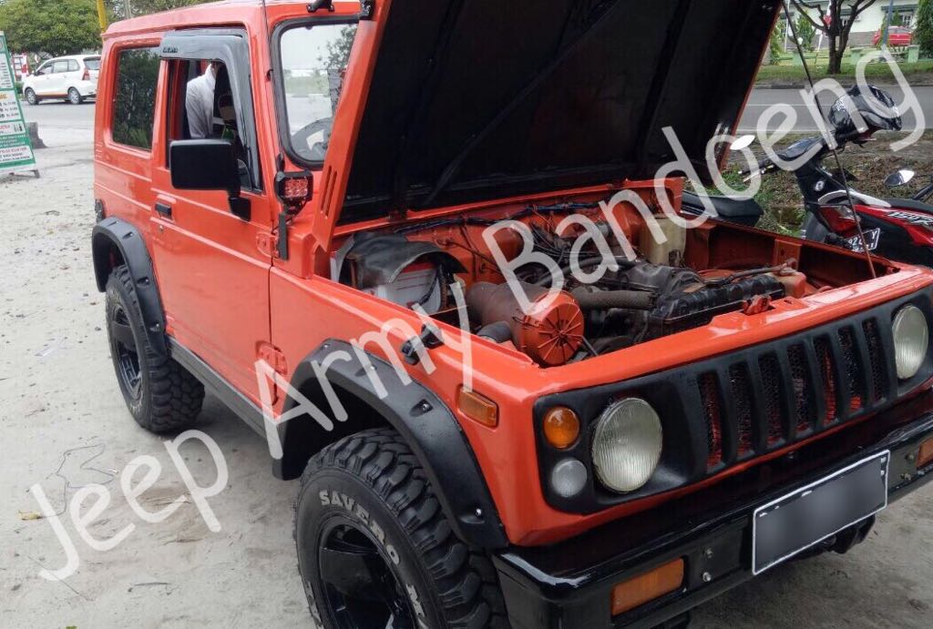 Jeep Army Bandung : Jimny Katana Modifikasi offroad