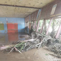Sekolahnya Porak-poranda Dihantam Banjir, Pelajar di Awo Belajar Daring