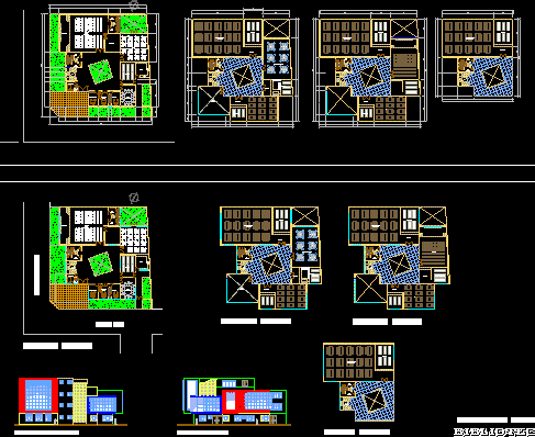 Apartment Plans In Dwg