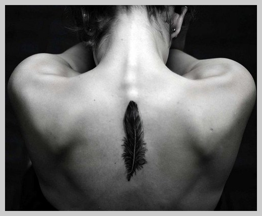  tattoo after lots of debate i want a lovely little feather for those 