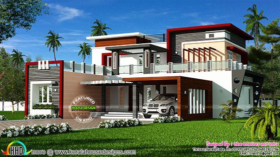 4030 sq-ft box model contemporary home