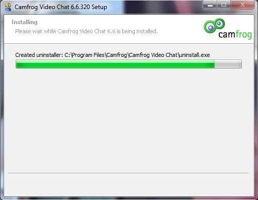 Proses Install Camfrog 6.6