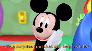 DISNEY MICKEY MOUSE IT'S A SURPRISE TOOL THAT WILL HELP US LATER