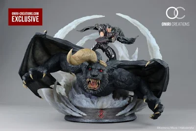Berserk: Guts & Zodd Vs Ganishka Epic Diorama 1/6 por Oniri Créations