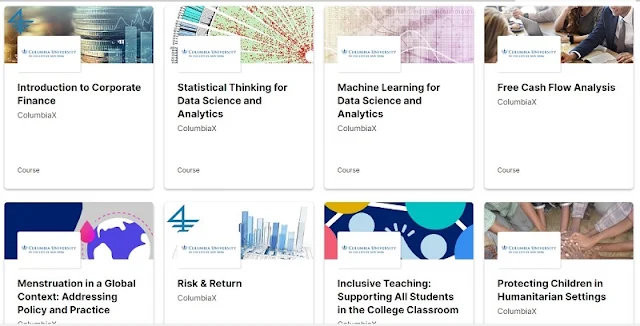 دورات مجانية من طرف جامعة كولومبيا الأمريكية + شهادة مجانية