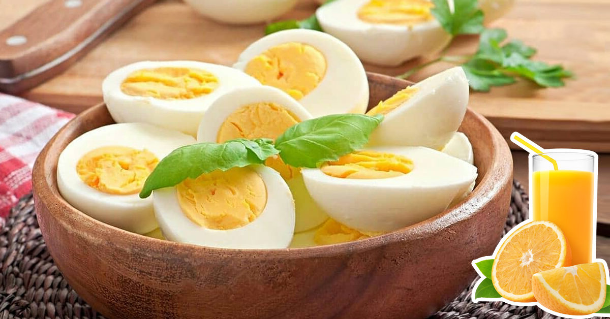 The Orange Diet And Eggs To Lose 8 Pounds In 15 Days
