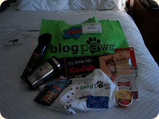 Blogpaw goodies
