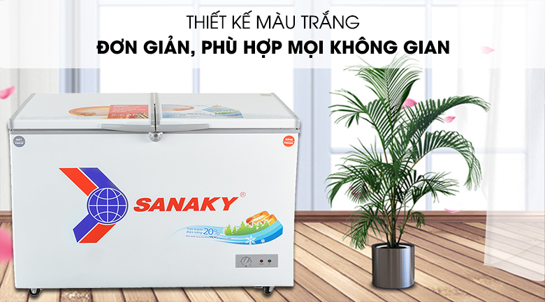 Thiết kế đơn giản, dễ sử dụng - Tủ đông Sanaky VH-2899W1
