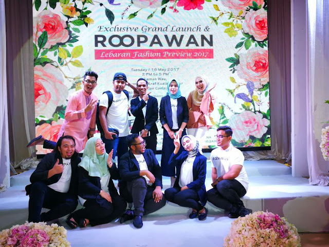 ROOPAWAN - Majlis Pelancaran Portal Membeli-belah Atas Talian & Pertunjukan Fesyen Lebaran 2017