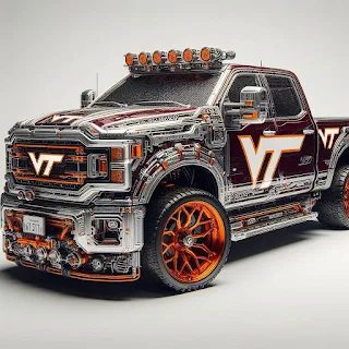 Virginia Tech Hokies Truck