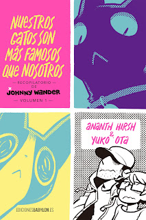 Reseña de "Nuestros gatos son más famosos que nosotros" recopilatorio de Johnny Wander - ediciones Babylon