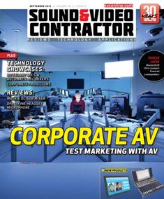 Sound & Video Contractor - September 2012 | ISSN 0741-1715 | TRUE PDF | Mensile | Professionisti | Audio | Home Entertainment | Sicurezza | Tecnologia
Sound & Video Contractor has provided solutions to real-life systems contracting and installation challenges. It is the only magazine in the sound and video contract industry that provides in-depth applications and business-related information covering the spectrum of the contracting industry: commercial sound, security, home theater, automation, control systems and video presentation.