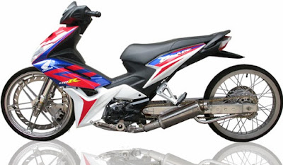 Modifikasi Motor Honda Blade