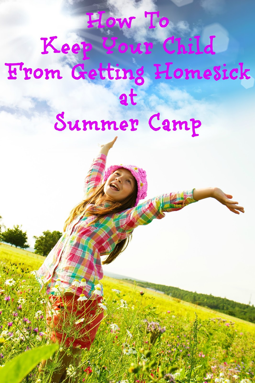 4 great tips to help keep your child from getting homesick at #summer #camp. #parenting