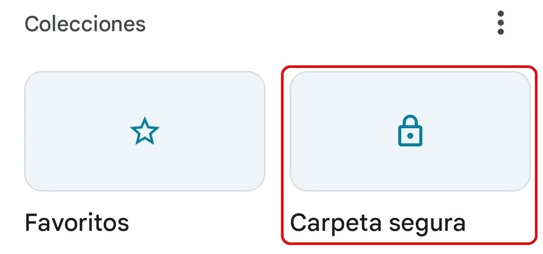 carpeta segura files android