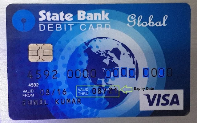 ATM Card Expiry Date and CVV Number