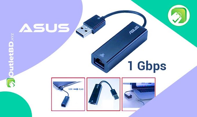 ASUS 1000 Mbps LAN to USB Converter for Desktop and Laptop
