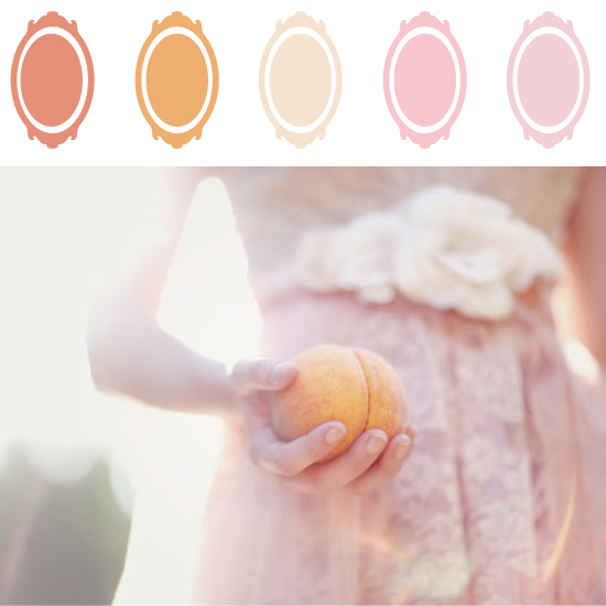 Peach and Blush Color Palette