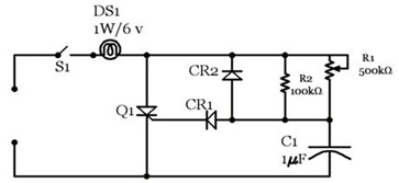 Familiarization with Silicon Controlled Rectifier(SCR) and its application for DC and AC power control