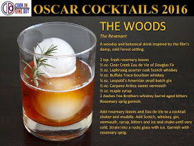 Oscar Cocktails 2016 The Revenant The Woods