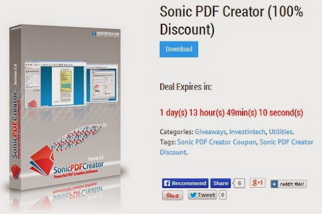 Dapatkan Sonic PDF Creator Secara Legal Sekarang Juga Dapatkan Sonic PDF Creator Secara Legal Sekarang Juga