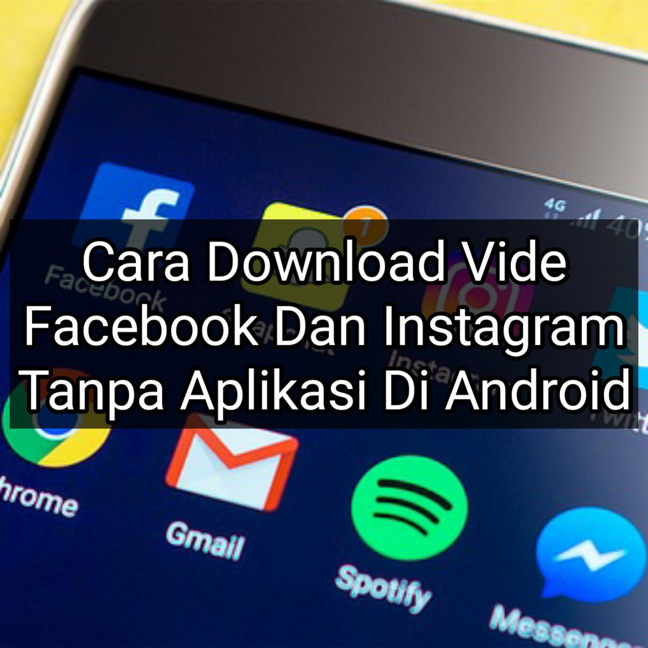 Cara Download Video Facebook Dan Instagram Tanpa Aplikasi Di Android