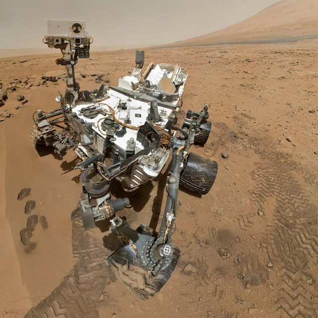 The Curiosity rover played the song "Happy Birthday" on Mars in celebration of one year on the Red Planet.