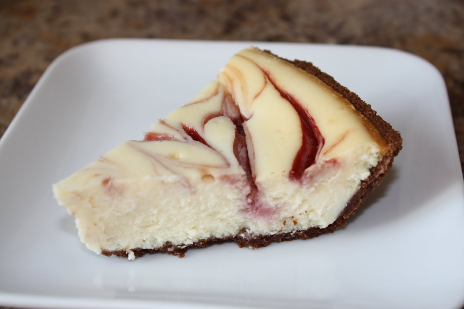 White Chocolate Raspberry Cheesecake Recipe ~ Easy Dessert ...