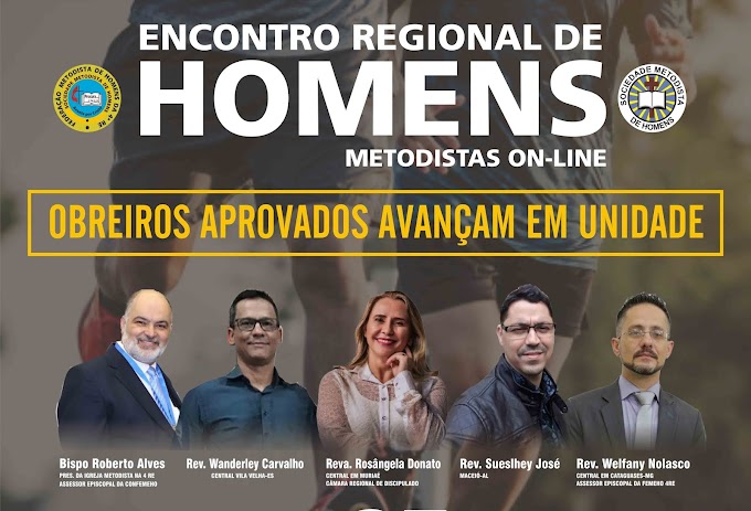 Encontro Regional de Homens Metodistas on-line