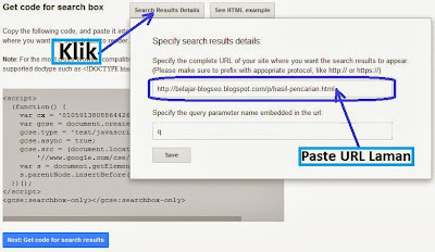 Membuat dan Pasang Google Custom Search Engine di blogger