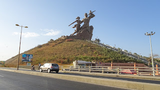 Big monument of Dakar